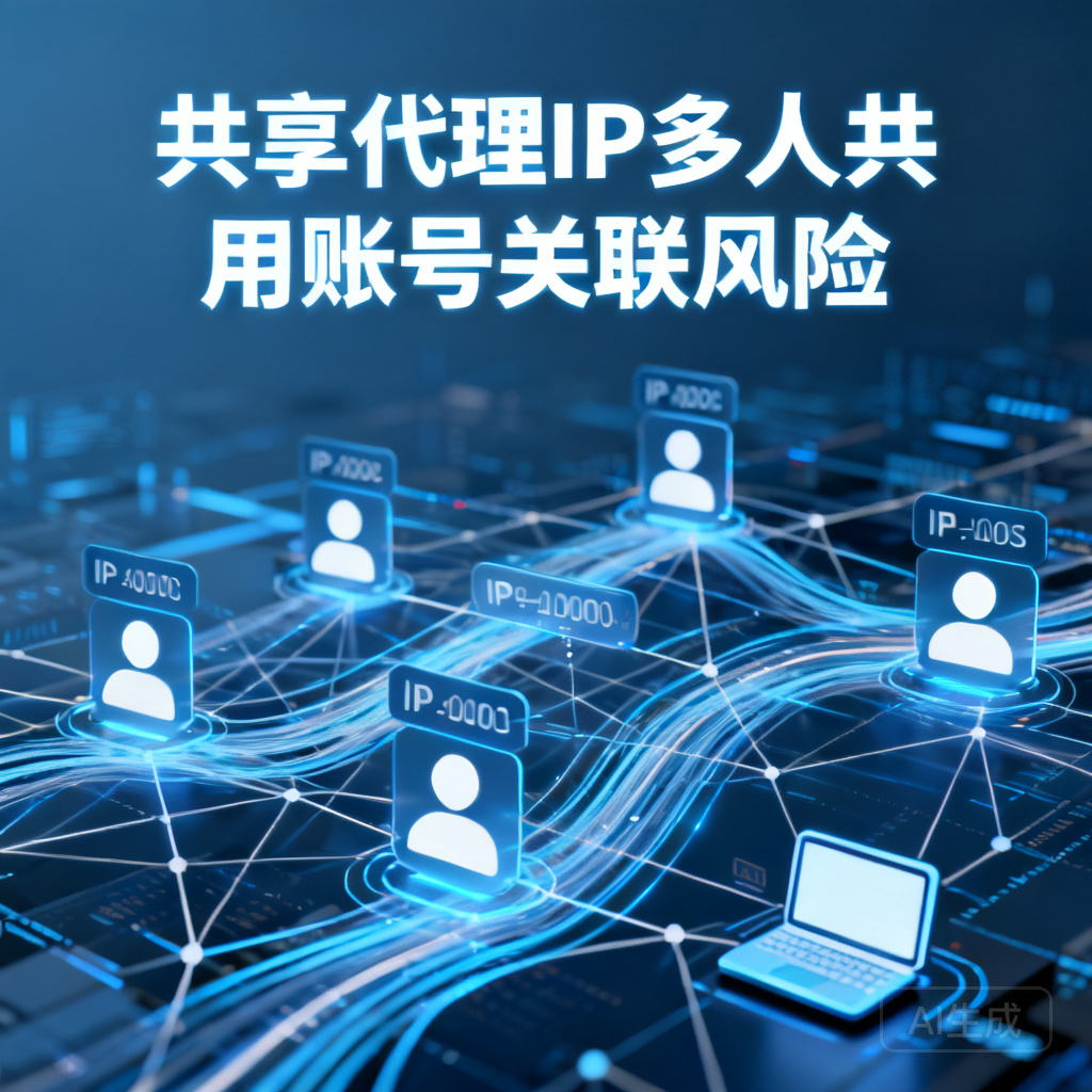 共享代理IP多人共用会有账号关联风险吗？
